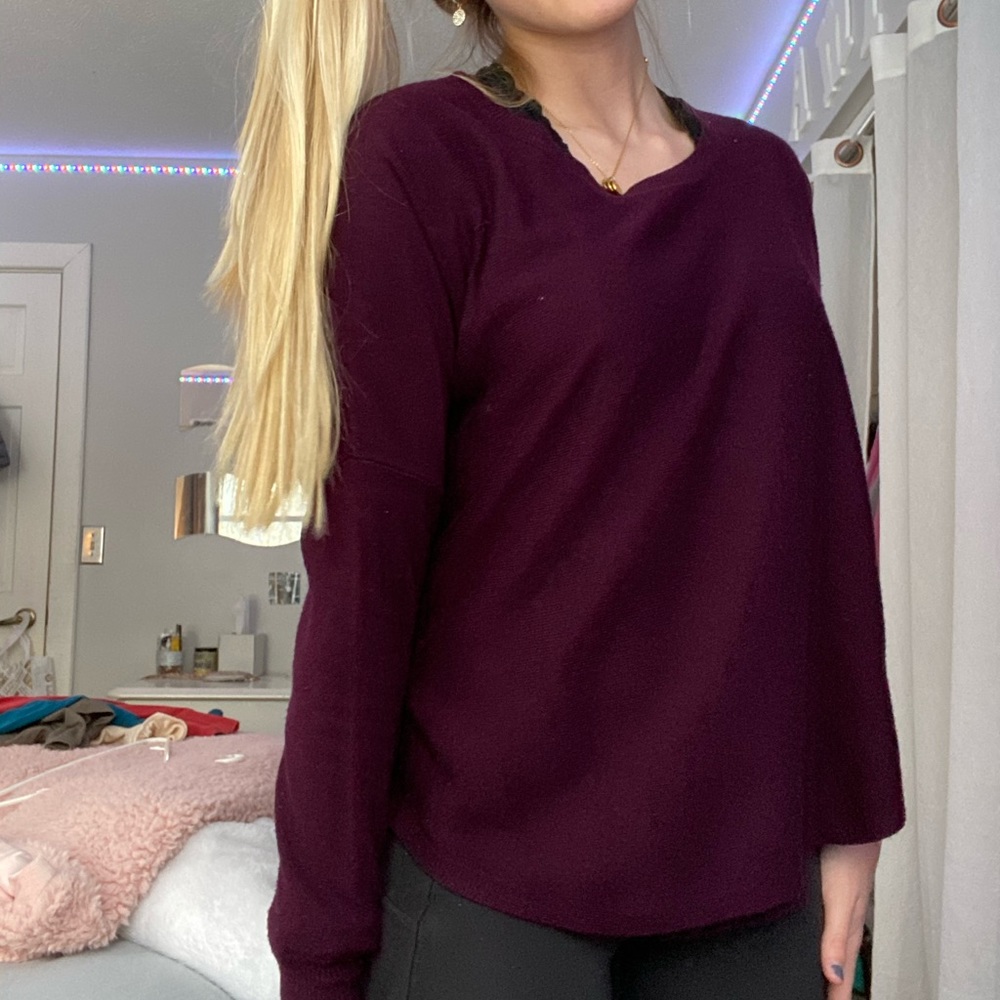 Maroon Sweater
